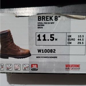 Wolverine Steel-Toe Brek 8” Boot